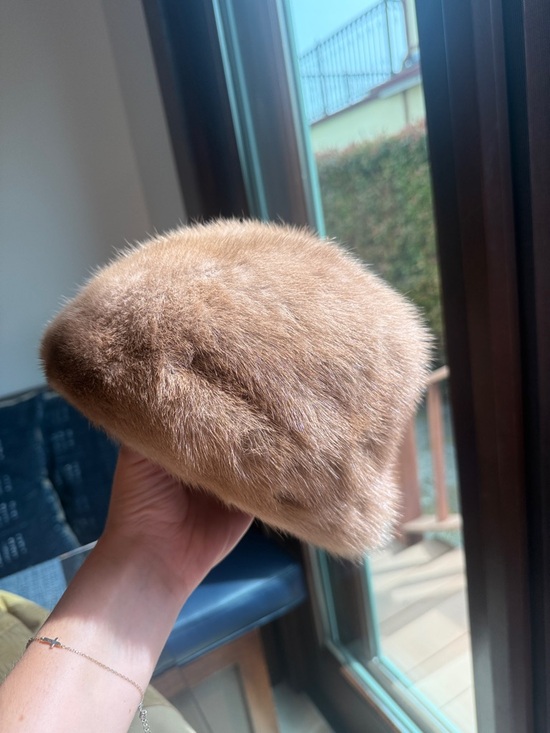 Mr. D Accessories - Vintage “Mr. D” Real Mink Fur Hat – Winter Luxury